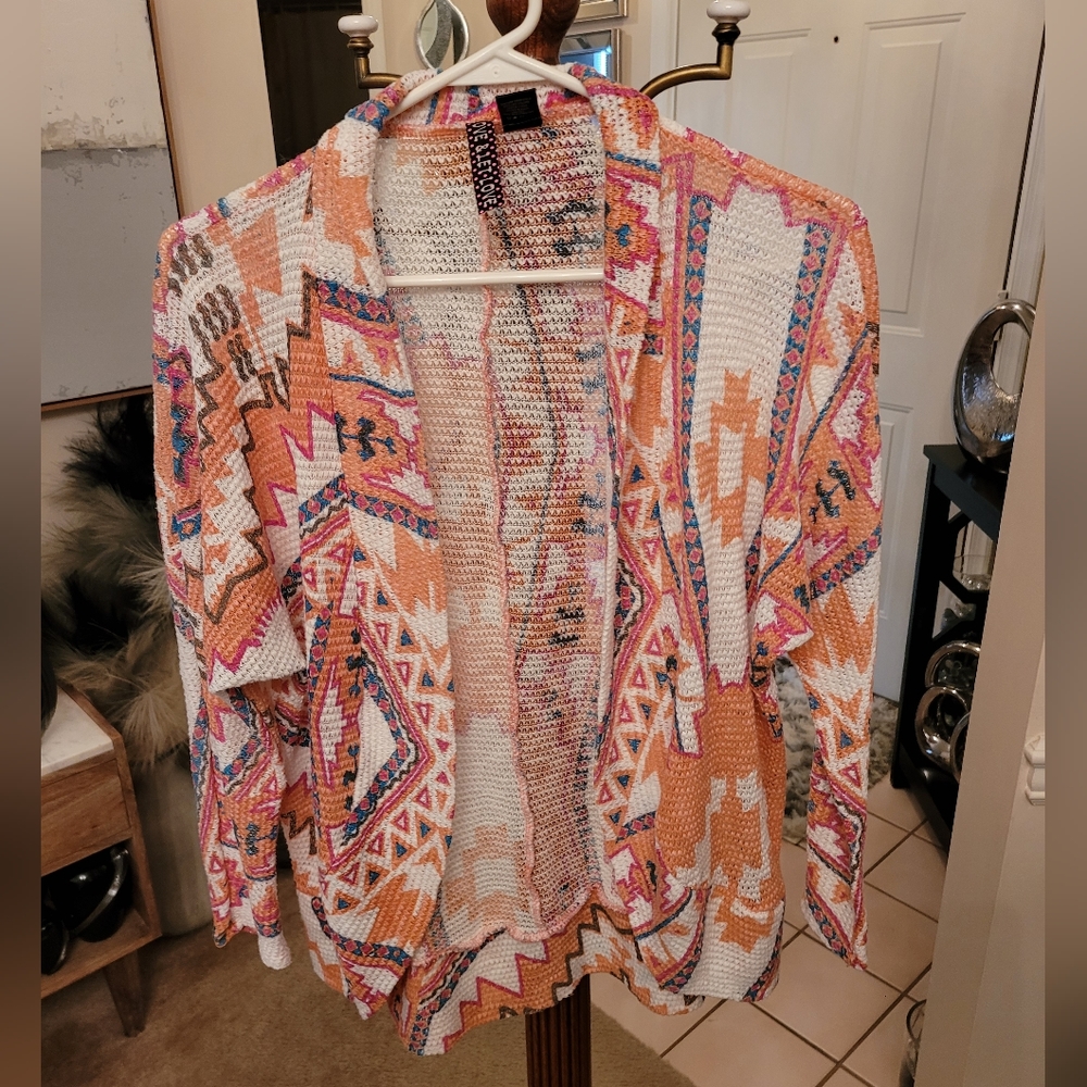Love and Let Love Cardigan Sweater in Size Large